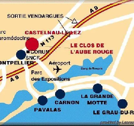 Le Clos De L'aube Rouge - Montpellier / Le Lez Hotel Castelnau-le-Lez