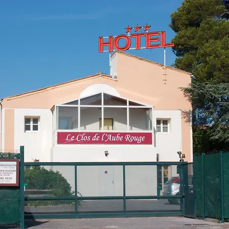 فندق Le Clos De L'aube Rouge - Montpellier / Le Lez 3*